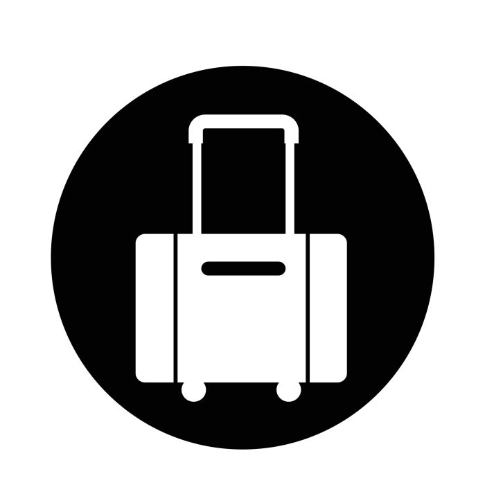 luggage symbol icon